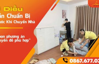 5 điều cần chuẩn bị trước khi chuyển nhà
